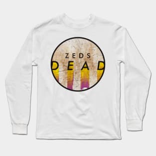 Zeds Dead - VINTAGE YELLOW CIRCLE Long Sleeve T-Shirt